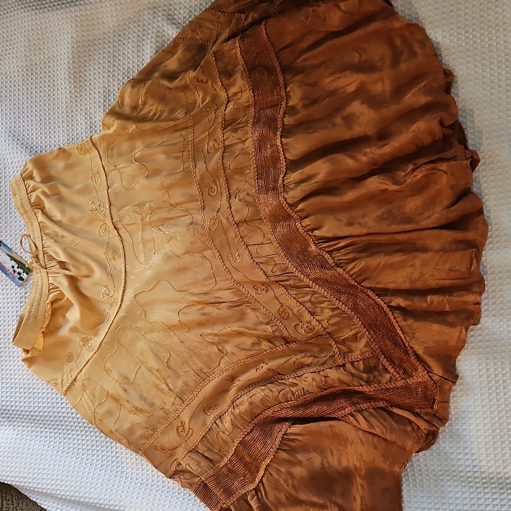 Just Cruising Bohemian Ombre Skirt - Picture 3 of 4